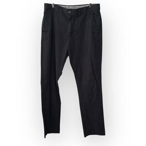 Men's Black Pants FRANK & OAK the Newport pants size 32x32